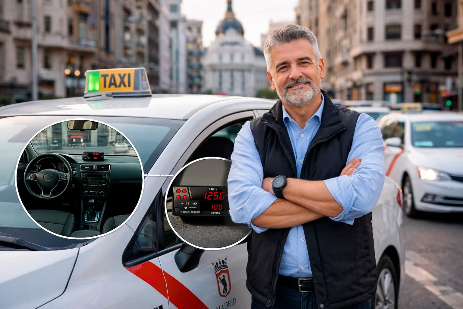 Taxi Con Taxímetro Propietario