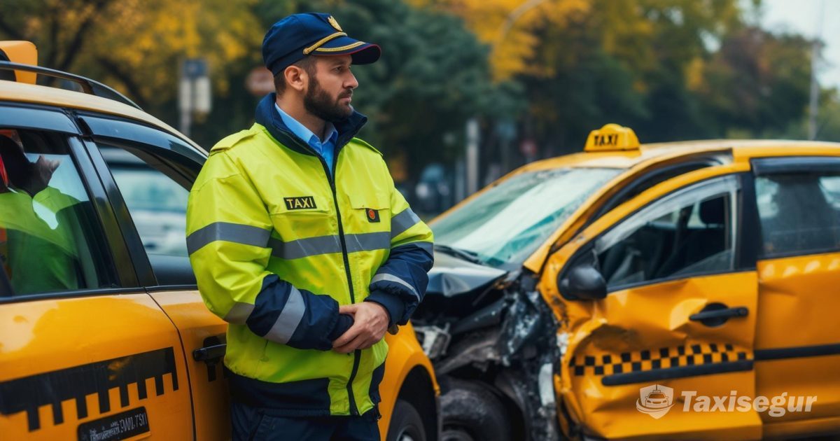 ¿Qué hacer si sufres un accidente y no puedes conducir tu taxi?