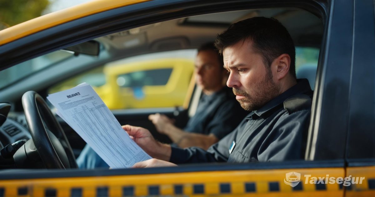 ¿Qué seguro necesita realmente un taxista?