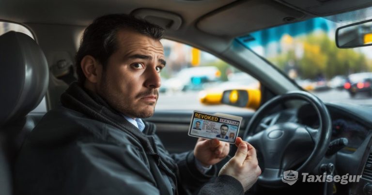 Retirada de carnet de conducir: cómo afecta a un taxista
